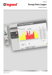 Energy Data Logger - HomeSystems Legrand