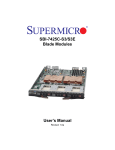 SBI-7425C-S3/S3E Blade Modules User`s Manual