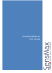 SensMax Hardware User manual