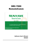SRC-7000 RemoteComm - Everharmony Home Page