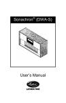 Sonachron (DWA-S) User`s Manual