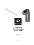 transducer characterization - Utex Scientific Instruments Inc.