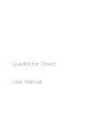 QuadMotor Shield User Manual