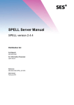 SPELL - Server Manual
