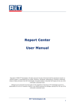 Report Center User Manual