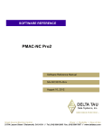 PMAC-NC Pro2 Software Reference Manual