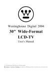 30" Wide-Format LCD-TV