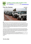 this document - Land Rover Owners Club of Southern Africa