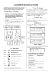 Guardall BM5 Keypad User Manual