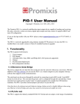 PIO-1 User Manual