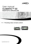 CLIMATIC™ 50 User manual