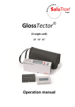 GlossTector - SaluTron Messtechnik GmbH