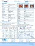 spec sheet - NDS Surgical Imaging