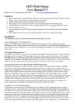 LED Tank Guage User Manual V3