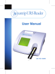 Accustrip URS Reader Manual - JANT Pharmacal Corporation
