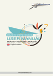User manual for MSRv007, MSRv009 and