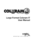 LF Coloram IT User Manual