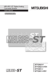 MELSEC-ST Digital-Analog Converter Module User`s Manual