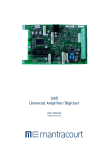 UAB Universal Amplifier/Digitiser Manual