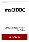 mxODBC User Manual