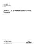 ROCLINK for Windows User Manual - Welcome to Emerson Process