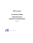 Getting Started Guide, Embedded Systems Addendum