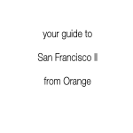 your guide to San Francisco II from Orange
