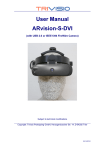 User Manual ARvision-S HMD