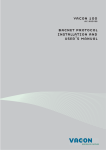 vacon 100 bacnet protocol installation and user`s manual