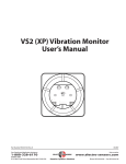 VS2 (XP) Vibration Monitor User`s Manual - Electro