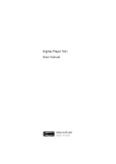 Digital-Player 541 User manual