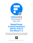 Freestack Responsive Add-Ons Pack 2 User Guide