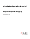 Vivado Design Suite Tutorial: Programming and Debugging