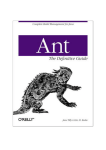 O`Reilly - Ant The Definitive Guide
