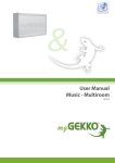 User Manual Music - Multiroom