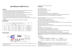 User Manual of ESC for Car