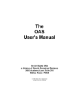 OAS User`s Manual - On Air Digital USA