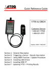 Quick Reference Guide VT55 & OBDII