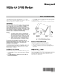 WEBs-AX GPRS Modem