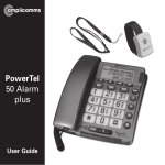 PT50 alarmplus user manual