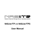 NASLite-FTP and NASLite-FTPG User Manual r1