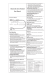 Bluetooth stereo Headset User Manual