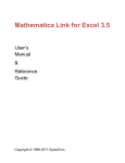 Mathematica Link for Excel