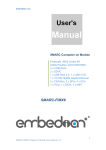 SMARC-FiMX6 User`s Manual - Embedian Inc, The leading ARM