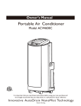 Portable Air Conditioner User Manual
