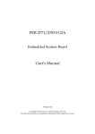 PEB-2771/2781VG2A User`s Manual