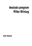 Mitec WinLog manual - Mitec Instrument AB