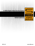 | ©2011 VZ.| S-VIDIA™ Video Server User Manual 1