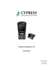HHC User Manual - Cypress Envirosystems