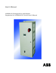 ACS550-01/U1 Drive User`s Manual